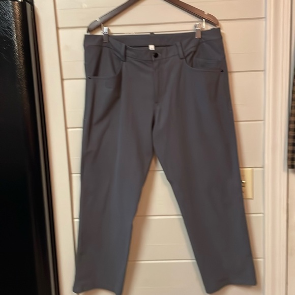 lululemon athletica Other - Lululemon Men’s 5 Pocket Gray Pants Size 38.